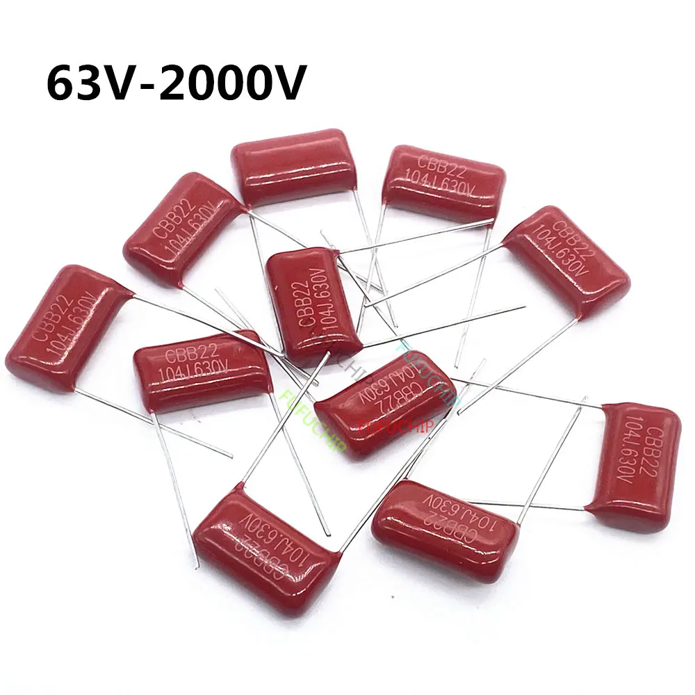 Полипропиленовый пленочный конденсатор 100 в 250 В 400 в 450 в 2KV 103J 223J 104J 224J 334J 473J 474J 684J 105KJ 155J 225J 335J 475J CBB