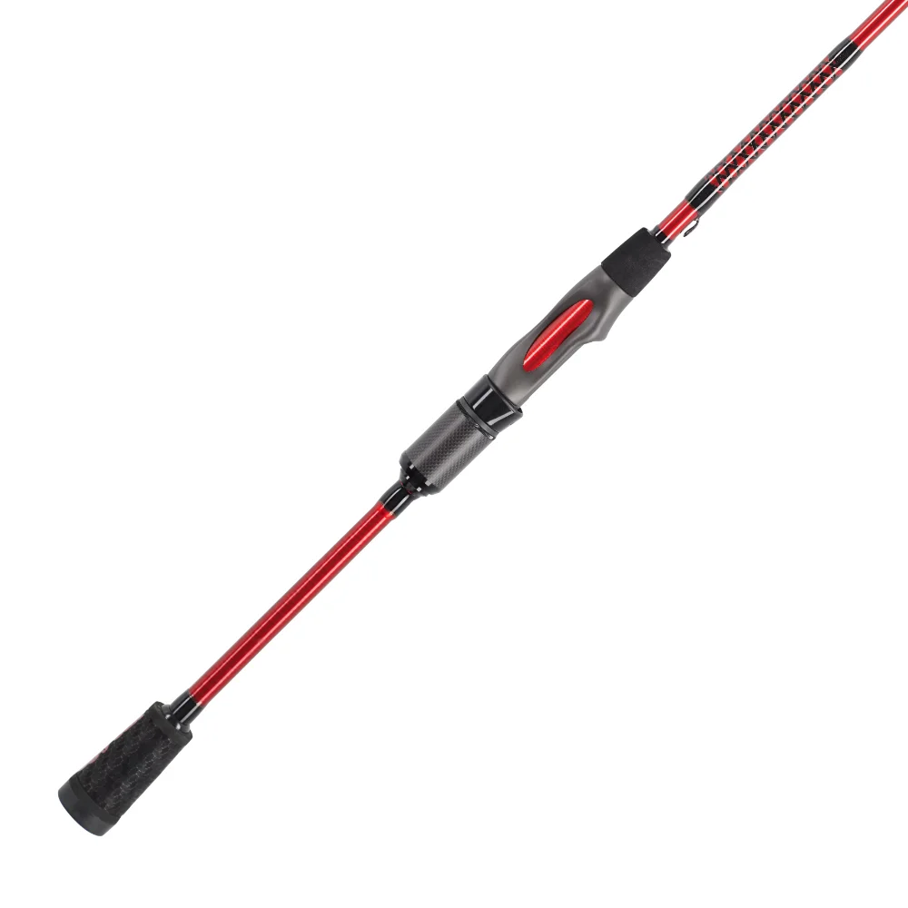 

OUZEY 7’3” Carbon Spinning Rod, One Piece Spinning Rod For Reservoir Pond River Lake