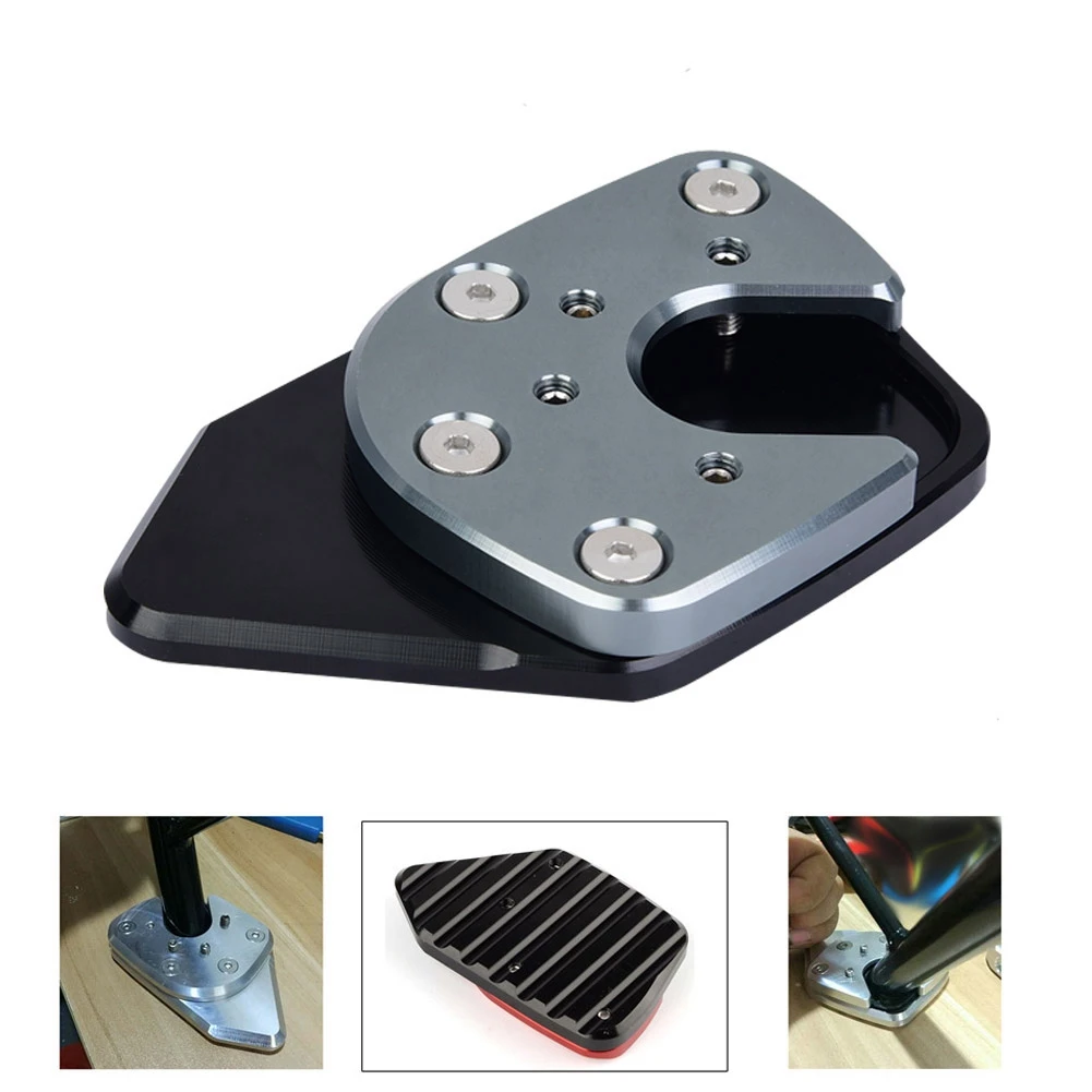 Мотоциклетная противоскользящая боковая подставка удлинитель подставки