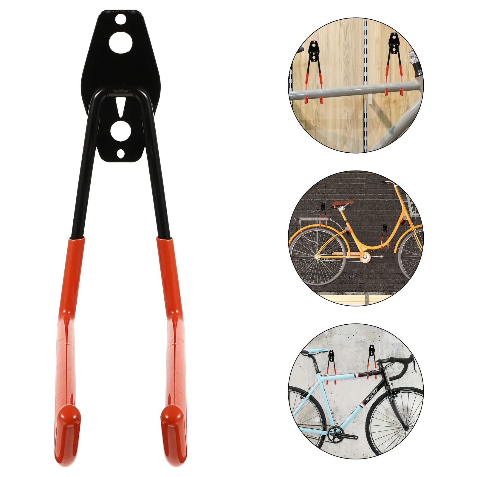

Bike Rack Wall Standgarage Mounts Storage Maintenance Holder Vertical Steady Bracket Hanger Mount Floor