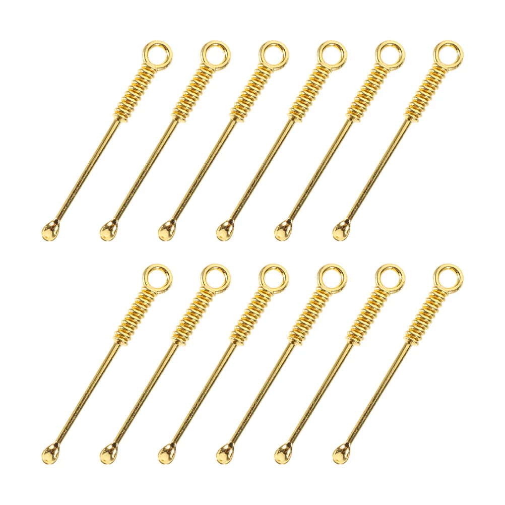 

Spoon Mini Spoons Scoops Tinykitchen Pendant Measuring Metalseasoning Screw Microscoop Tea Charm Filling Miniaturetableware