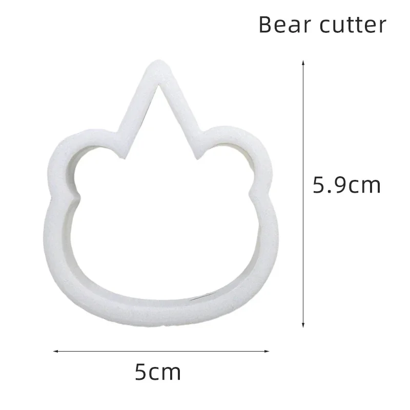 

Форма для печенья медведь