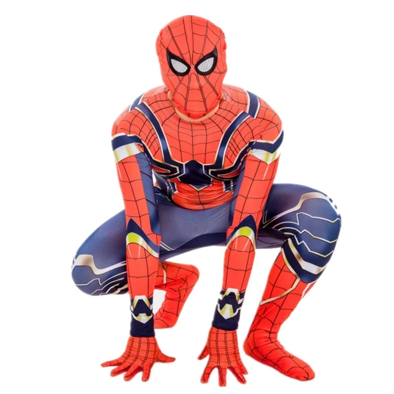 

Halloween Spiderman Costume Spider Man Cosplay Zentai Children Birthday Gifts Superhero Bodysuit Halloween Christmas Party