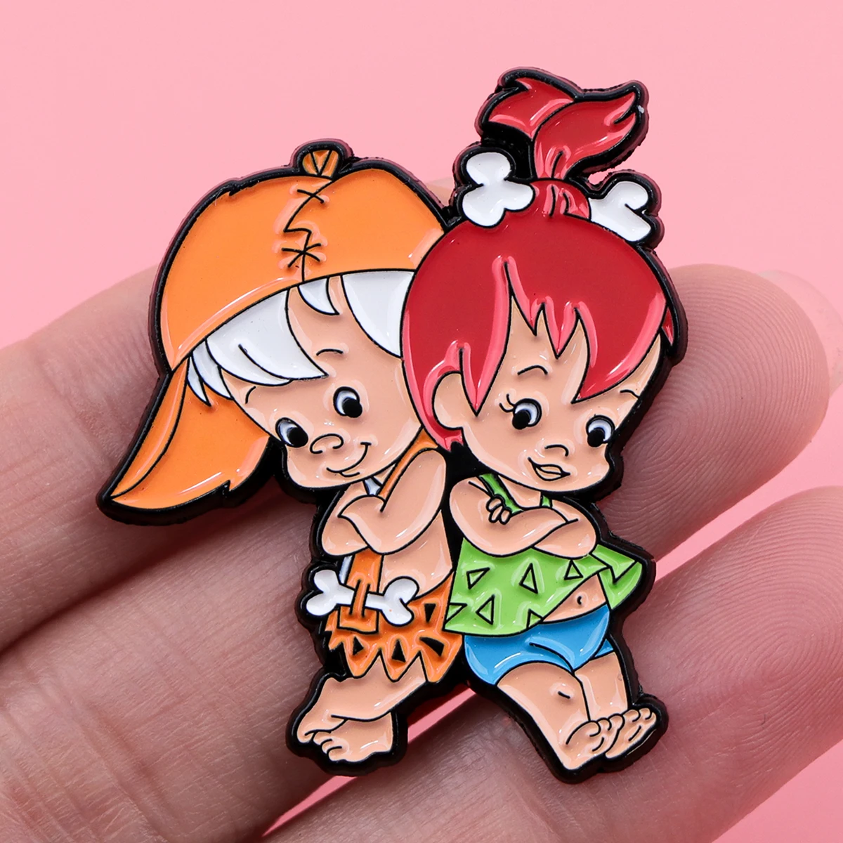 Милые мультяшные фигурки эмалированные броши на булавке значок одежде сумка с