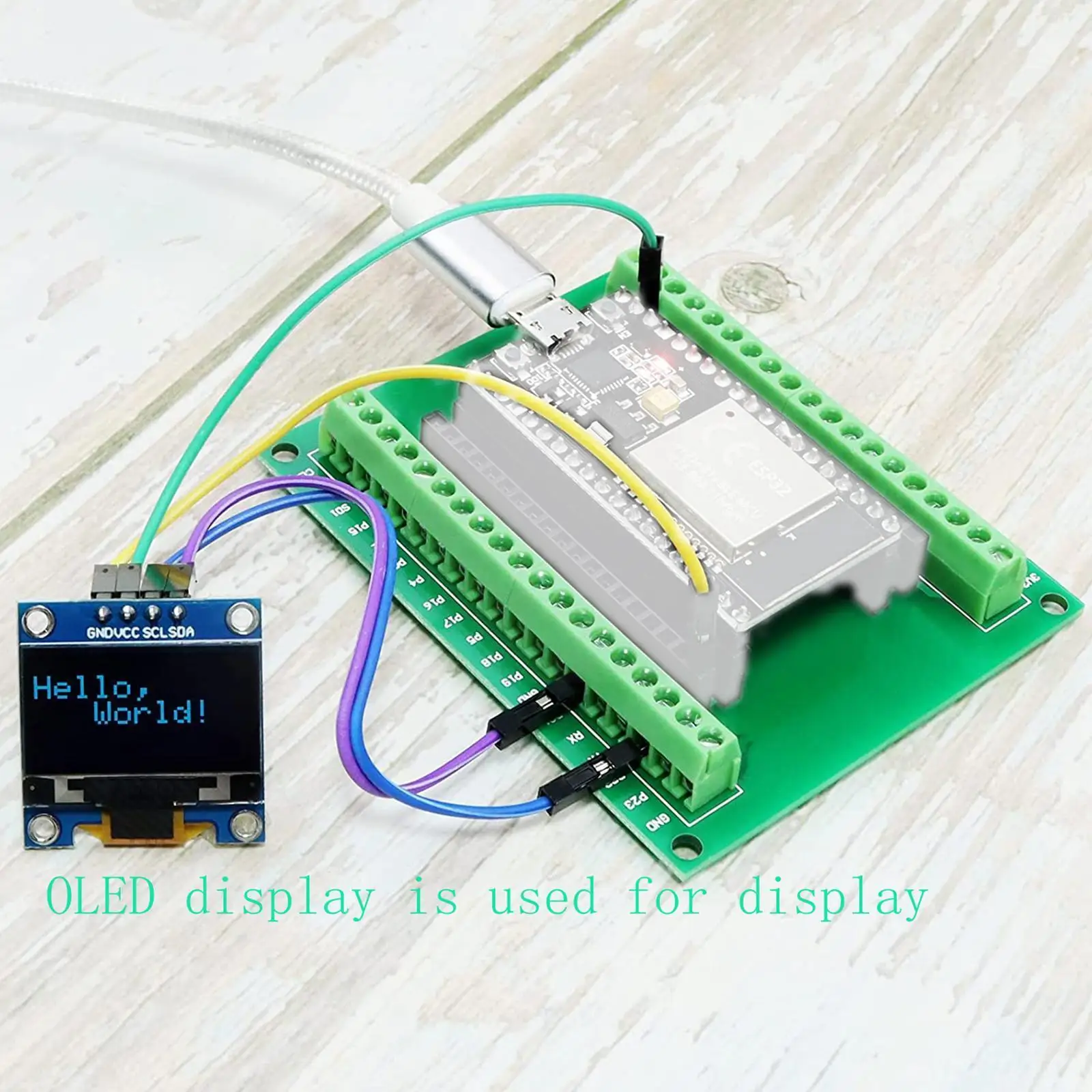 

Esp32 Breakout Board Gpio 1 Into 2 For 38pin Narrow Version Wireless Wifi Bluetooth 2 In 1 Dual Core Cpu Low Power Consumpt L3m2
