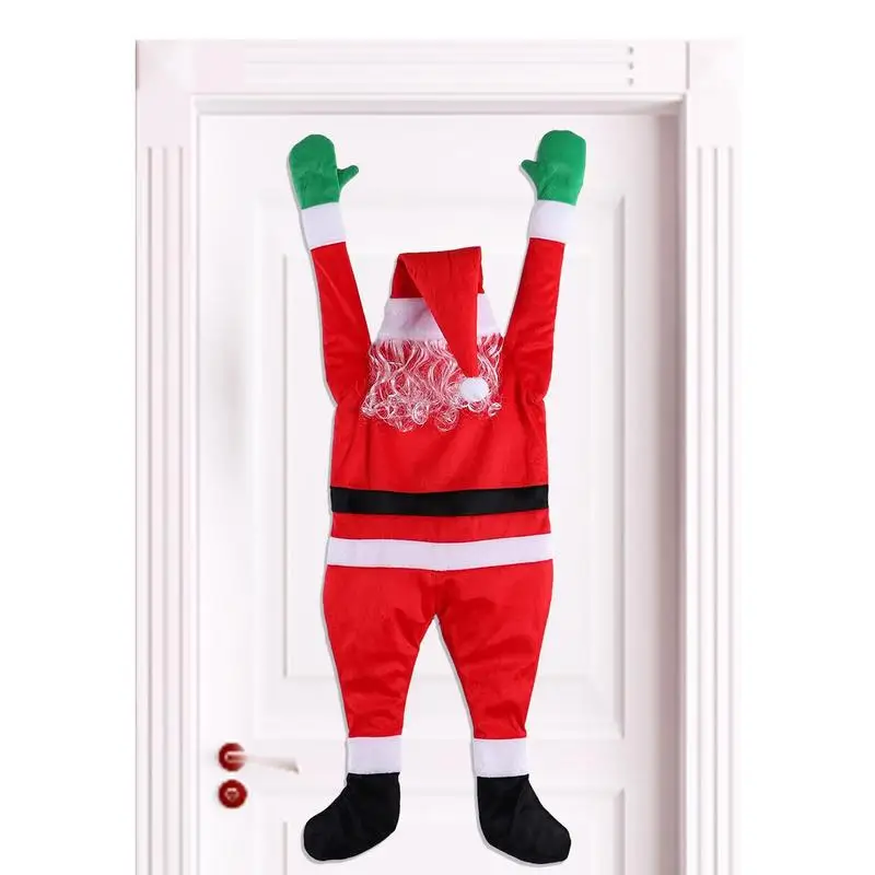 

Санта-Клаус, скалолазание, окно, Рождественская крыша, подвесная стена, костюм Санта-Клауса, фланелевый Санта-Клаус, уличный Рождественский ...