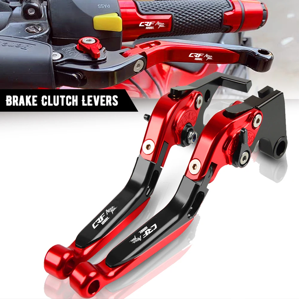 

Motorcycle Extendable Handlebar Handle Brake Clutch LeversFor Honda CRF1000L AFRICATWIN CRF 1000 L AFR 2015-2019 2018 2017 2016