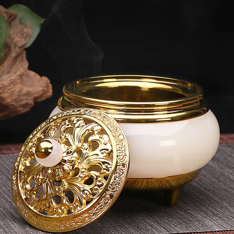 

Brumetherapy Candlee Vessel Shishaer Luxury Smoke Backflow Humidifier Candlee Vessel Modern Quemador De Incienso Scent Burner