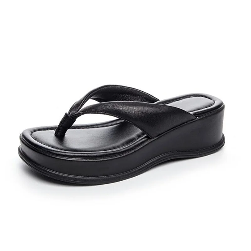 

Women 2022 Summer Wedges Clip Toe Sandals Outdoor Slippers Casual Ladies Beach Shoes Fashion Sports Flip Flops Slides Footwear