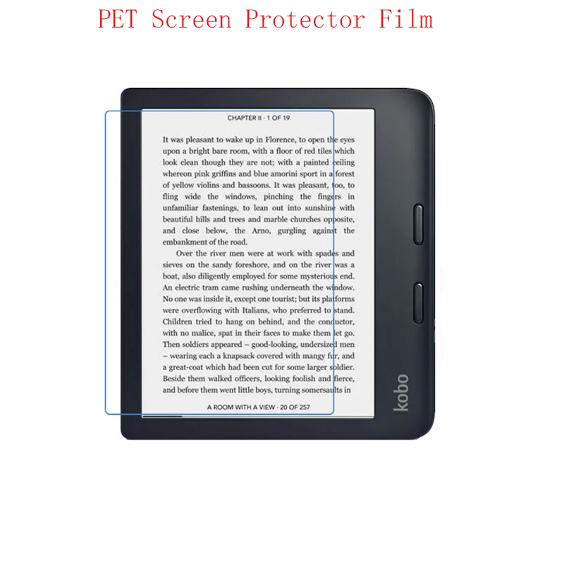 Мягкая матовая антибликовая/прозрачная защитная пленка из ПЭТ для Kobo Libra 2/Libra H2O