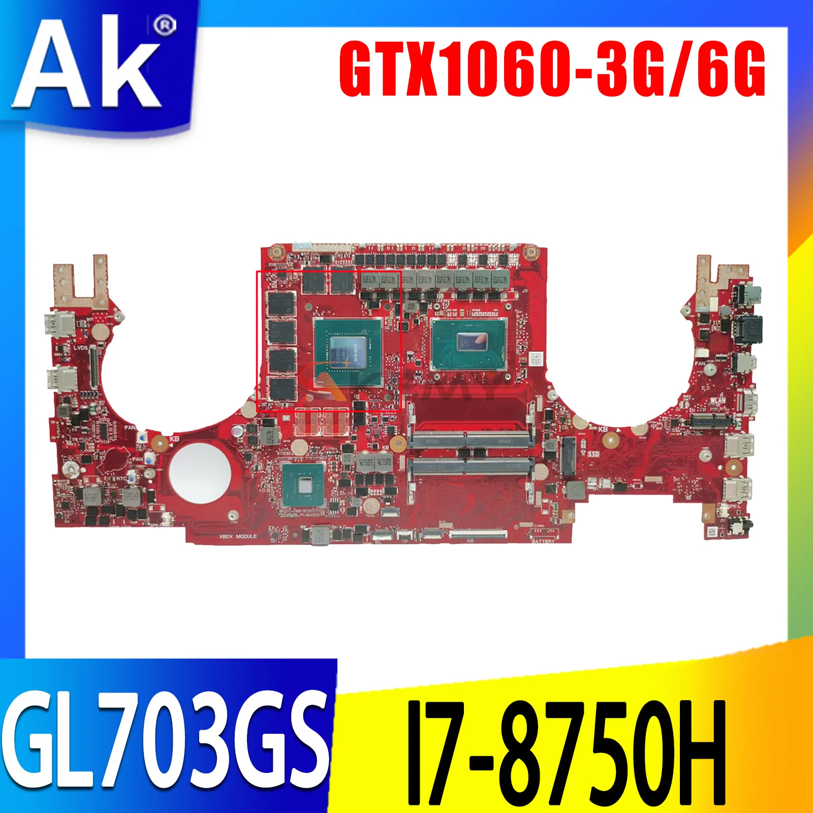 

Оригинальный телефон, материнская плата для ноутбука GL703G GL703GS GL703GM