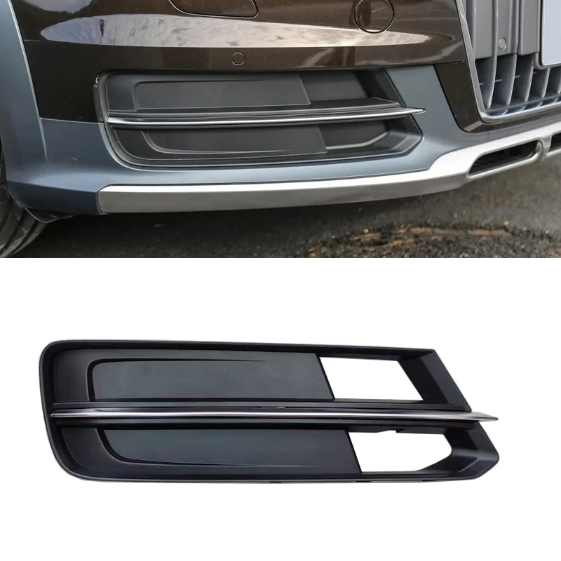 

Для Audi A6 Allroad 2015 2016 2017 2018 передний бампер противотуманная фара рамка крышка решетка базовая пластина автомобильные аксессуары
