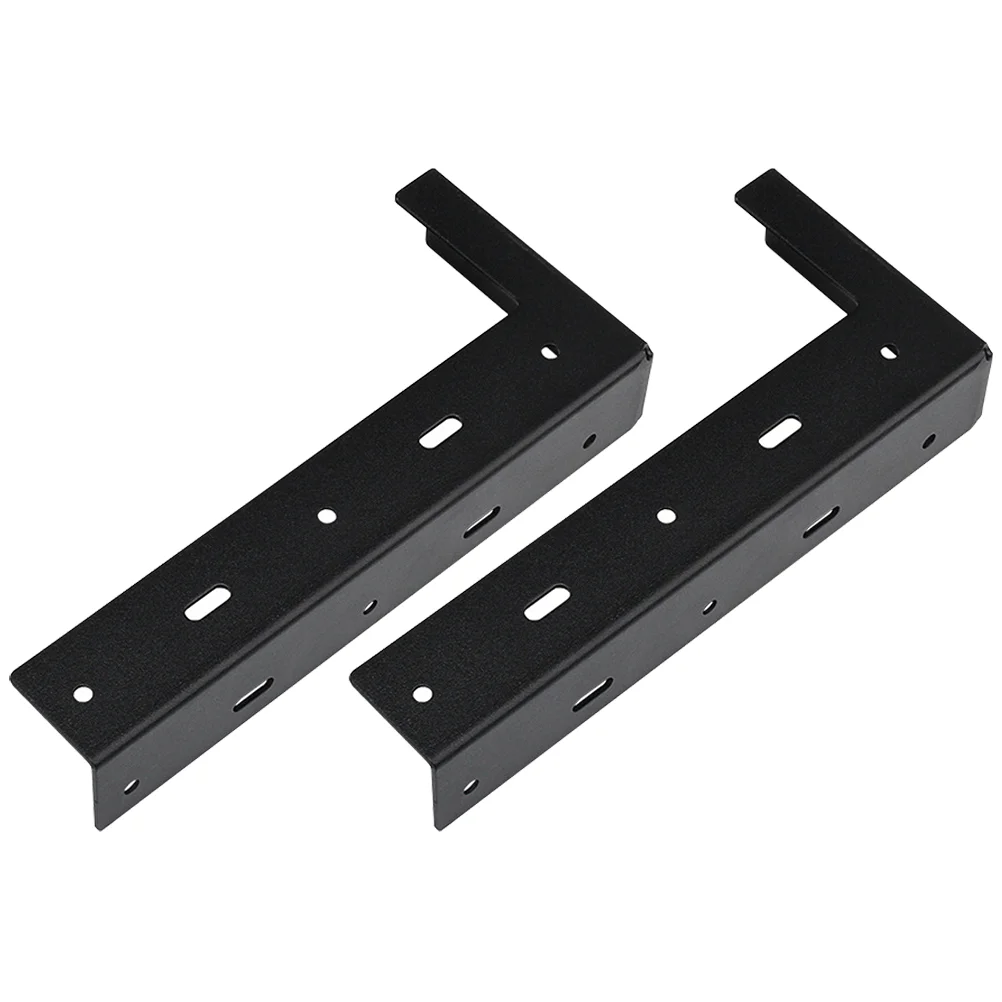 

2 Pcs Cabinet Mounting Brackets Hanging Hardware Metal Wall Hanger Heavy Duty Cleat Cold Rolled Steel Suspension Fitting