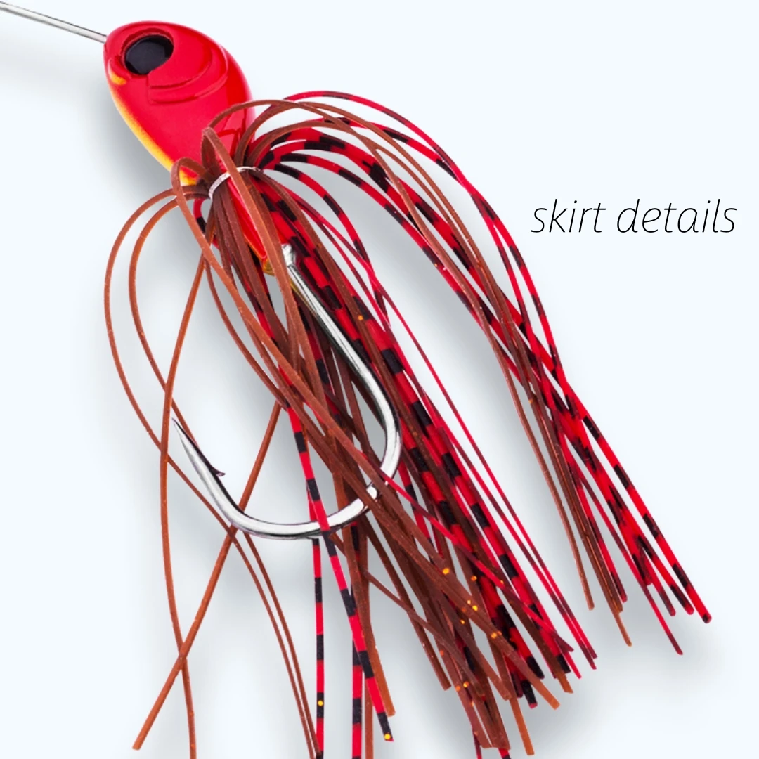 1/6 шт. 12/17 г композитная блесна вращающаяся в виде ложки с искусственными