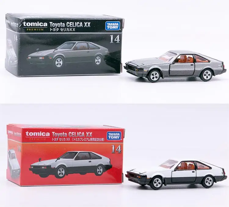 TOMICA Tomy TP14 1/62 черная коробка Celica XX дверные открывающиеся фары может пружиняться
