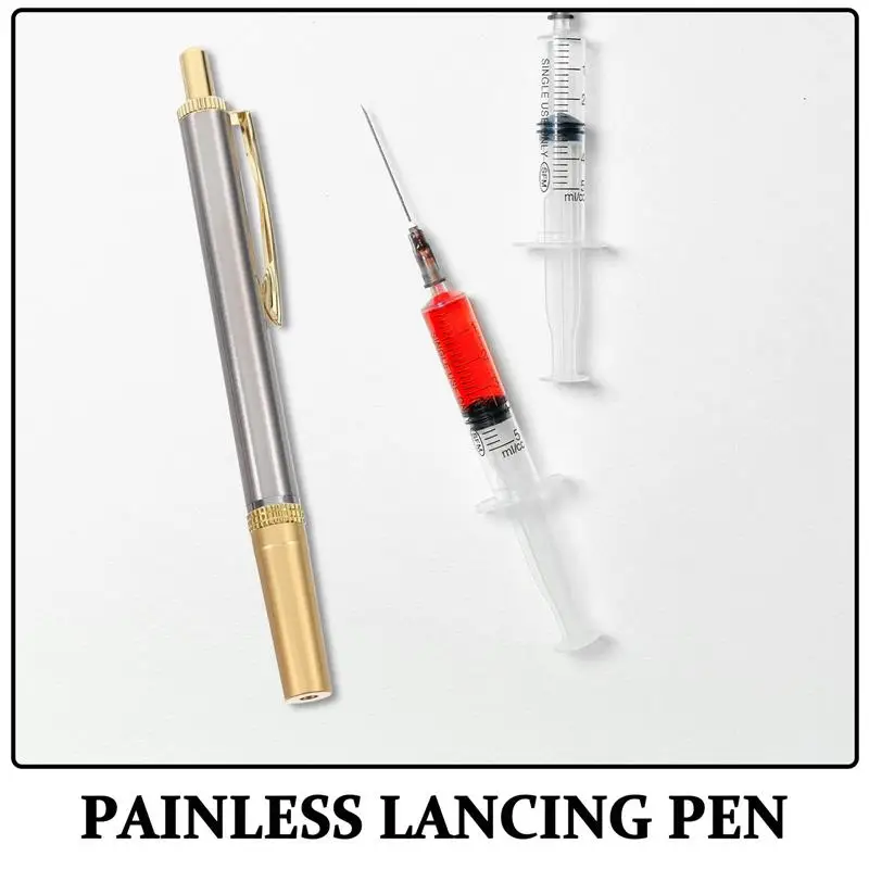 Безболезненная ручка для луча из нержавеющей стали пролитая банок крови