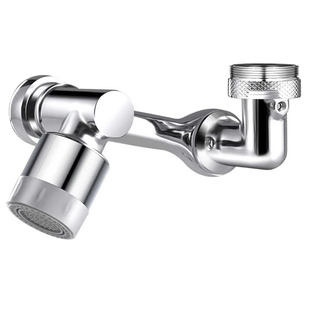 

Splash Filter Faucet 1080° Rotatable Faucet Sprayer Head Faucet Extender Aerator Sink Faucet Attachment