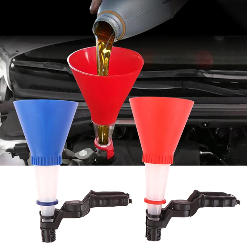 

Автомобильный масляный инструмент для двигателя, универсальный Противоскользящий масляный фильтр, регулируемая всасывающая воронка, устройство для зарядки масла