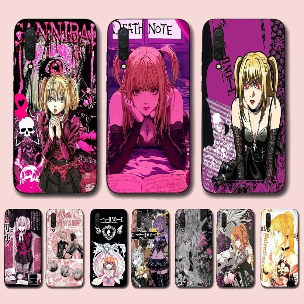 Чехол для телефона Misa Anime D-Death N-Note Redmi 5 6 7 8 9 10 Plus Pro A GO K20 K30 K40 F3 Fundas