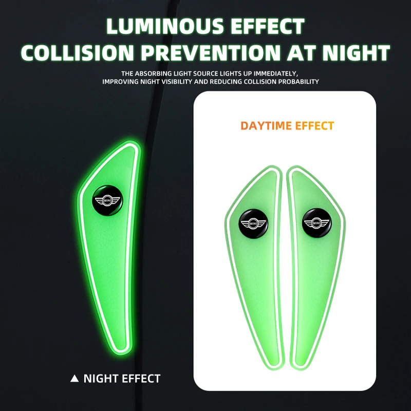 Дверь автомобиля защитная полоса от столкновений наклейка для края BMW Mini Cooper F54 F55