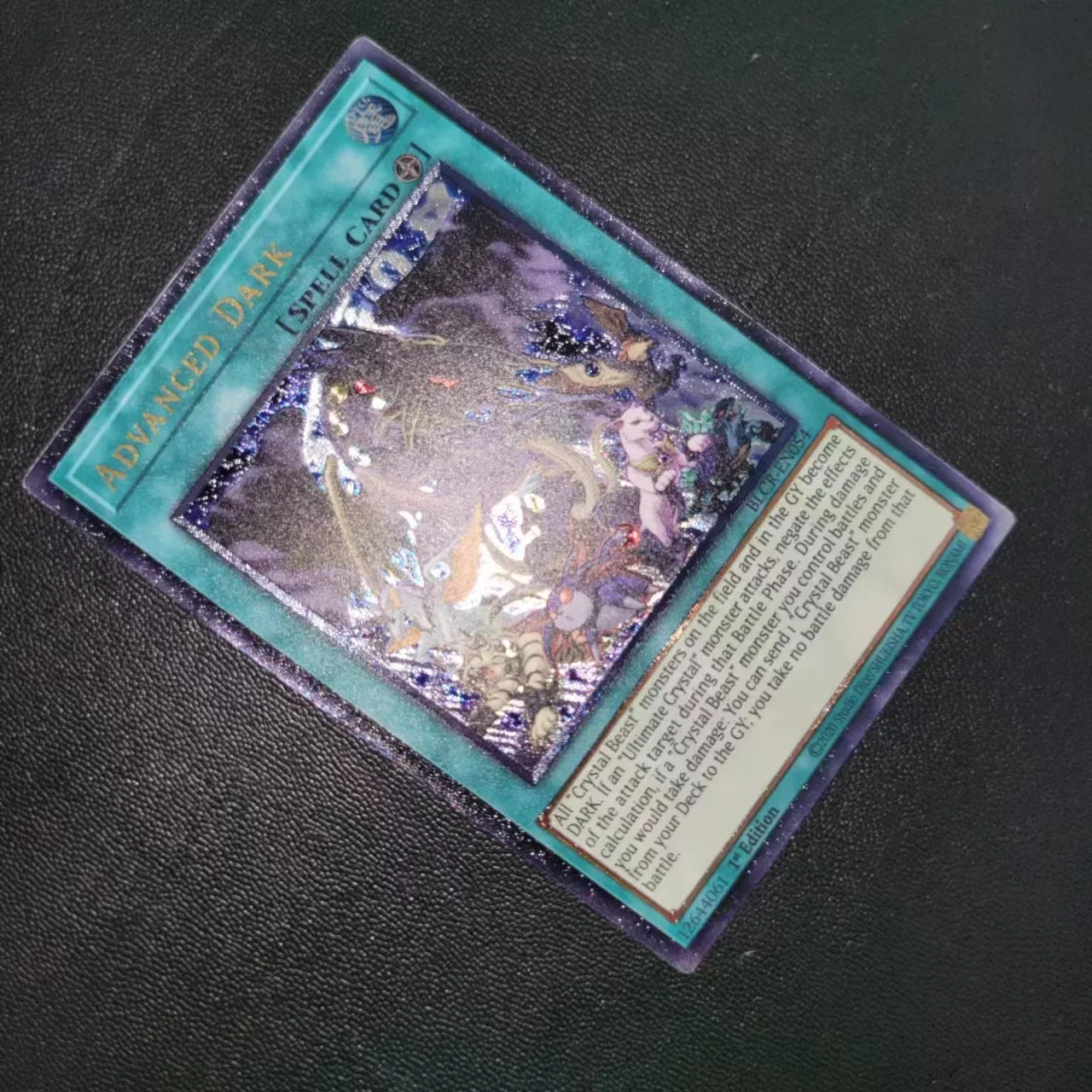 Yu-Gi-Oh UTR BLCR-EN054/Усовершенствованные детские подарочные коллекционные карточные