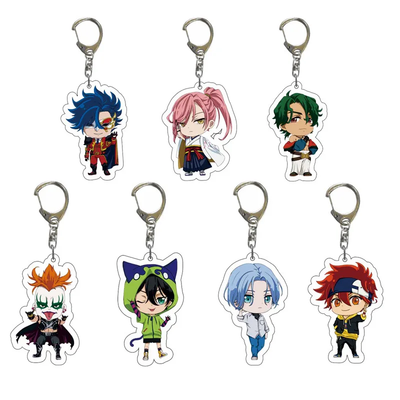 

Keychains SK8 The Infinity Cartoon Reki Kyan Langa Hasegawa Miya Cherry Blossom Anime Acrylic Key Ring Pendant Cute Key Chain