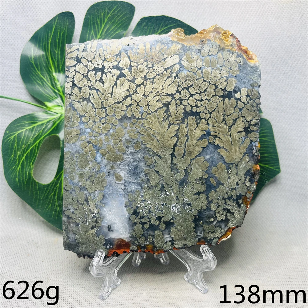 Натуральный марказит и серебряный медный агат, YOCO