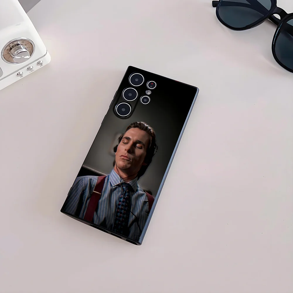 Чехол для телефона P-Patrick P-Psycho Batemans Samsung Galaxy S25 S24 S22 S23 Ultra S21 S20 Plus 5G матовый