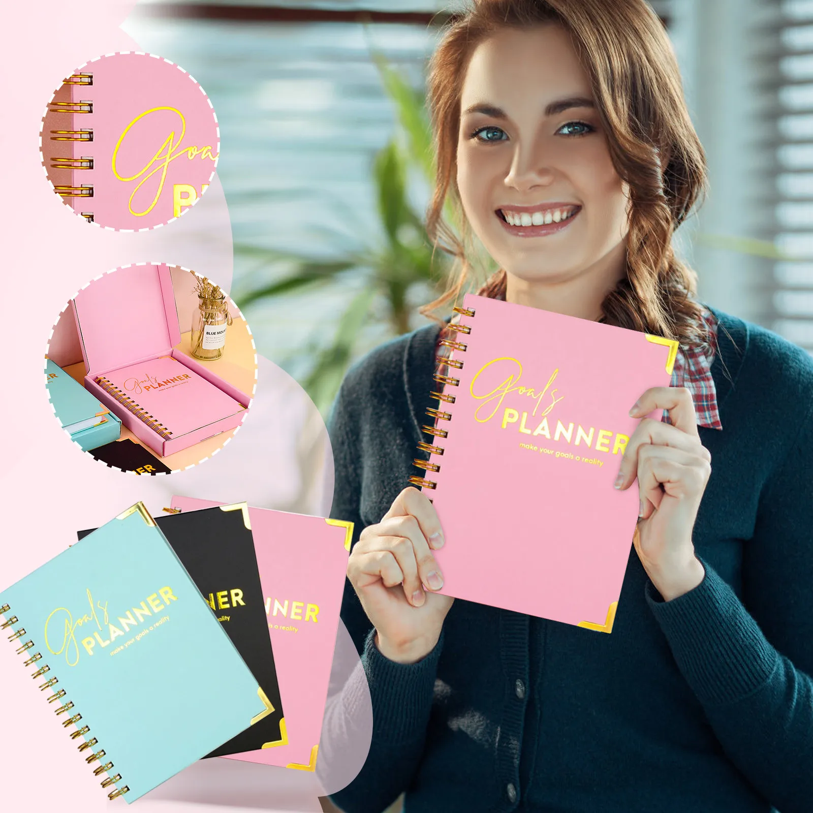 Академический Планировщик На 2024-2025 Годы Ежегодный Органайзер Ежедневный