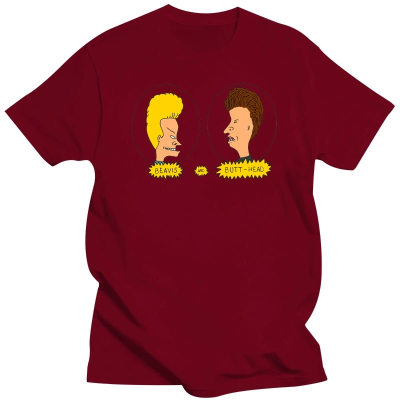 Забавная футболка унисекс Beavis And Butthead CooL в стиле ретро хипстер B188
