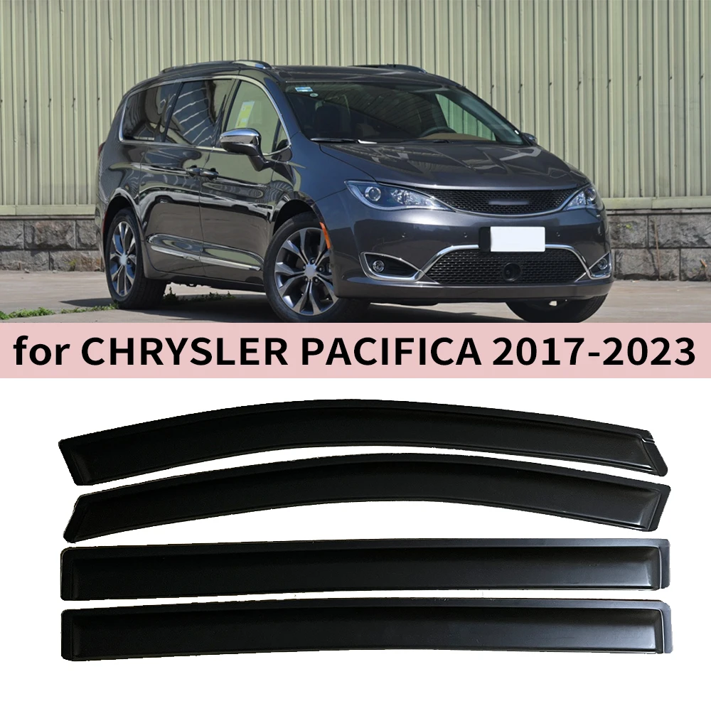 

Оконный козырек для CHRYSLER Pacifica 2017 2018 2019 2020 2021 2022-2025, ветровые дефлекторы, защита от дождя, дверной козырек, вентиляционные шторы