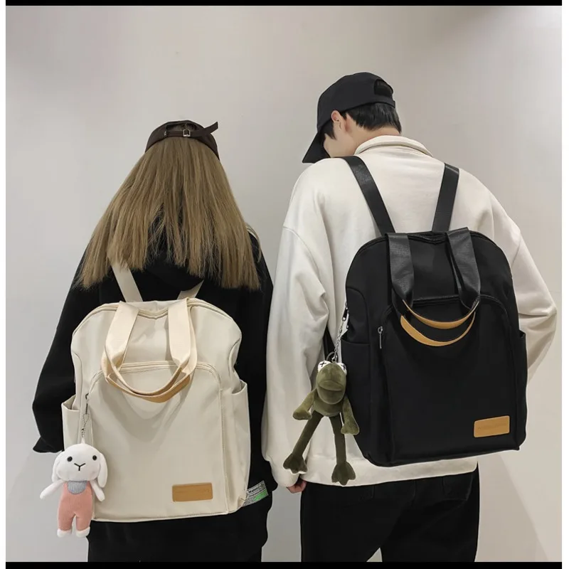 

Solid Women Backpack Female Schoolbag School Backpacks for Teenage Boys Girls Travel Kawaii Bookbags Mochilas