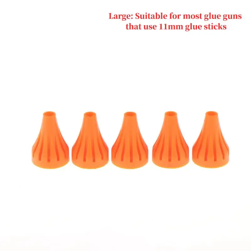 

5 шт. клеевой пистолет, силиконовые теплозащитные экраны, резиновые для полноразмерного пистолета для горячего клея, которые используют клеевые палочки 7 мм/11 мм
