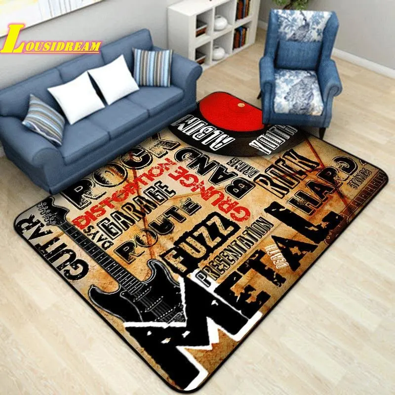 

Drum set carpet living room bedroom music room non-slip shock-absorbing decorative carpet kitchen bathroom balcony floor mat