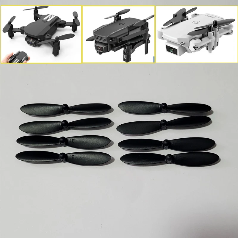 Оптом пропеллер реквизиты (отверстие 0,7 мм и L:55 мм) Запасные части подходят для S66 KF611 LS-MINI Радиоуправляемый Дрон Квадрокоптер лезвие