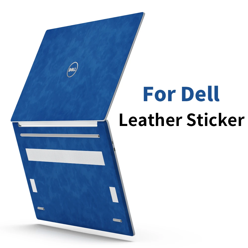 Leather Laptop Sticker Skin Cover for Dell XPS 13 7390 9310 2-in-1 13 9300 9310/XPS 15 9570 Inspiron 11-3000 3147/48 3157 3158