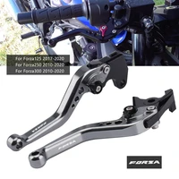 forza125 shortlong brake clutch levers motorcycle accessories fit for honda forza 125 forza250 forza300 2020 adjustable handles