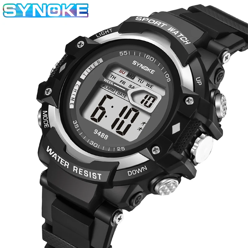 

SYNOKE Fashion Sports Digital Men Watches Electronic Waterproof Watch Multifunction Wristwatches Clock Relogio Masculino
