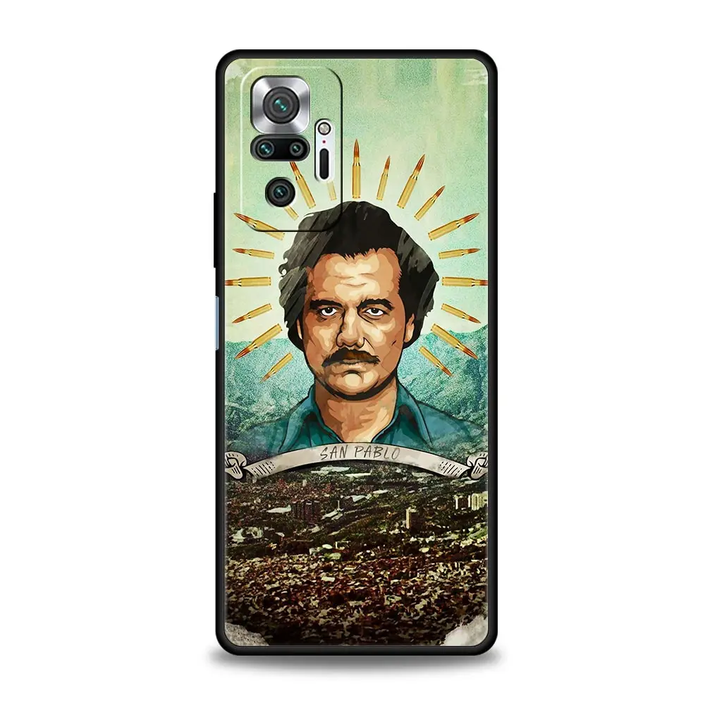 Чехол для телефона Narcos TV Series мягкий чехол Xiaomi Redmi Note 13 12 10 Pro Plus 4G 9S 9 8 7 9T 13C 10C 9C 9A