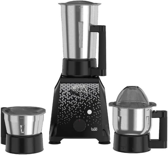 

3-Jar Mixer Grinder 750-Watts 110V, Black