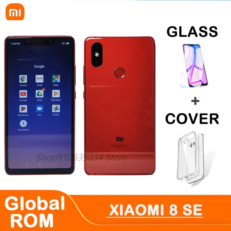 

Xiaomi MI 8 SE redmi Smartphone Global version celular Snapdragon 710 3120 mAh Fast charging 18W