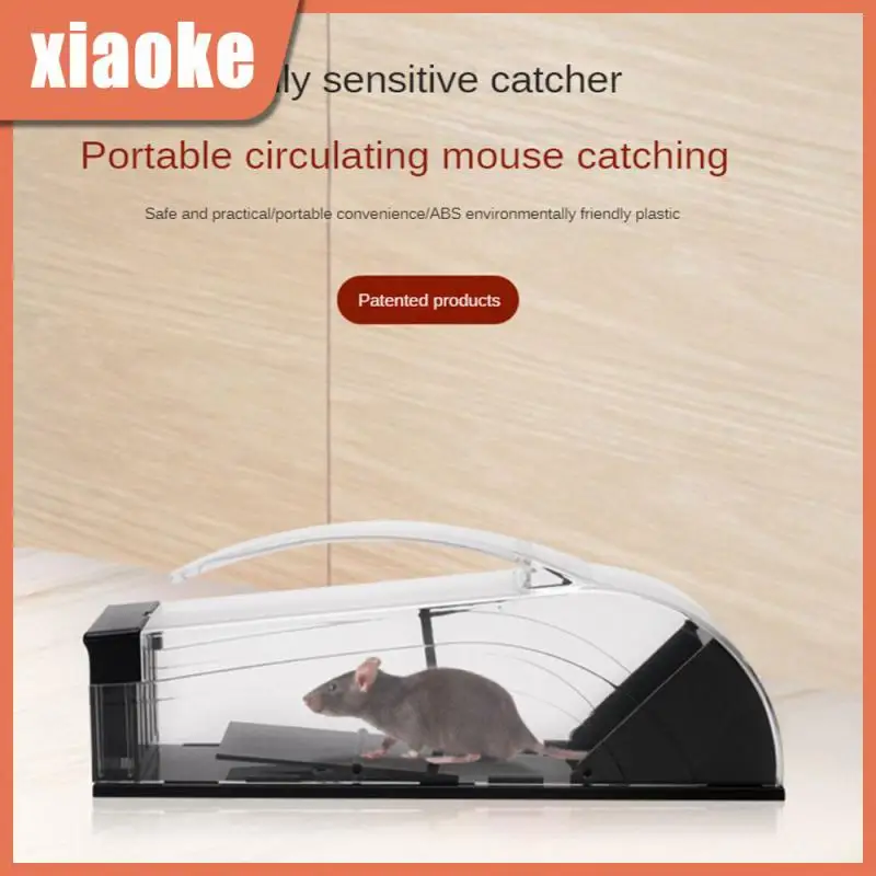 

Home High-sensitivity Rat Cage Automatic Abs Thickened Plastic Rat Hole Safety Mousetrap Mice Mousetrap Mousetrap