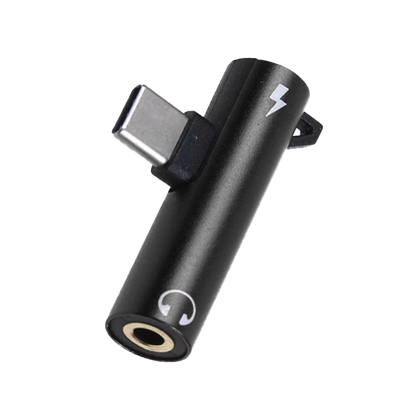 

2 In 1 Stereo Aluminium Alloy USB C To 3.5mm Audio Converter Universal Phone Fast Charging Headphone Jack Adapter Accessories