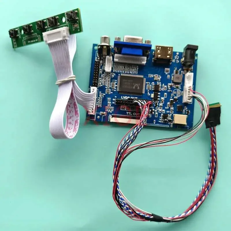DIY комплект контроллера платы драйвера для B156XTN03.2 B156XTN03.4 15 6 &quotHDMI-совместимый 1366x76