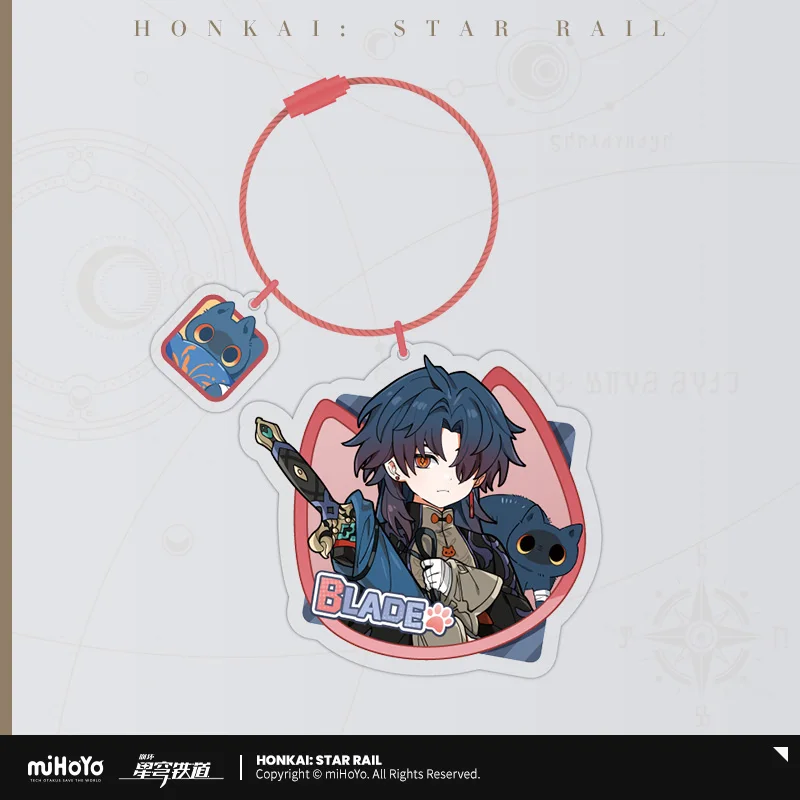 Предпродажа Honkai: железнодорожная звезда Официальный товар акриловая подвеска в