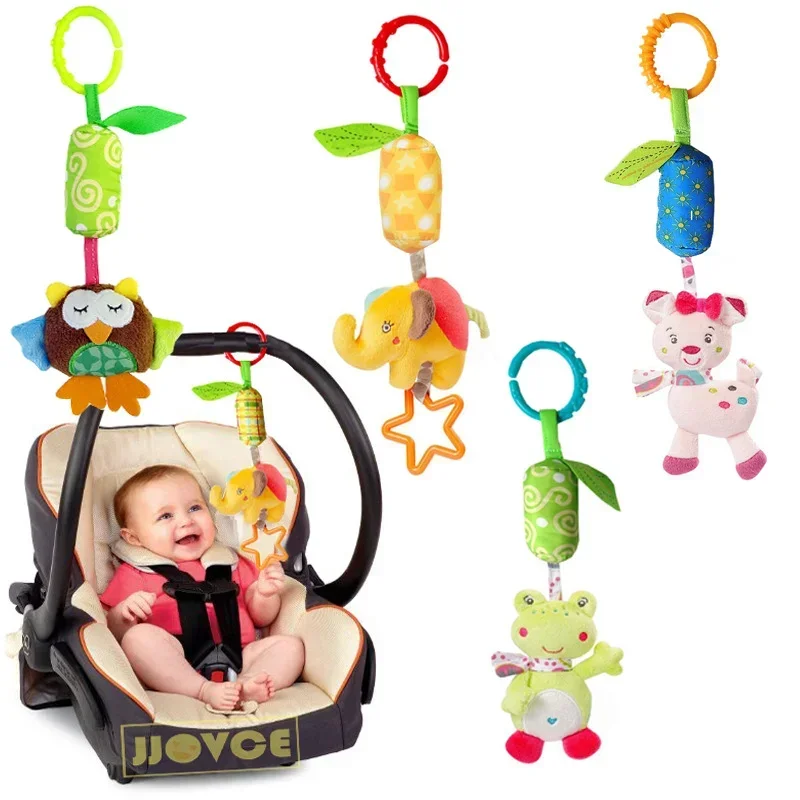 

Cartoon Baby Toy Bed Baby Stroller Bell Early Education Baby Toy Bell Bell Doll Pendant Newborn Hanging Rattle Baby Toys