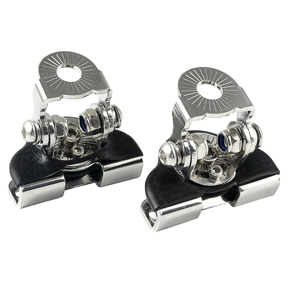 

2pcs Stainless Steel Car Engine Hood Led Light Mounting Bracket Auto Bonnet Cover Piller Lamp Holder Clamp Clip No Drilling