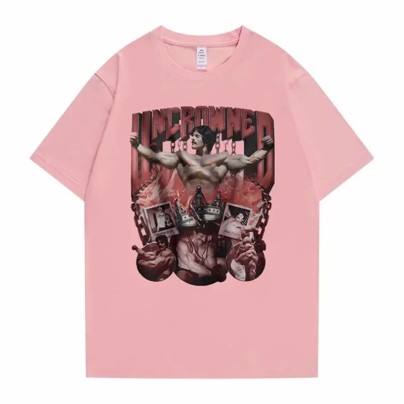 Забавная Короткая Футболка Мужская Винтажная Хлопковая Бейсбольная Рубашка С