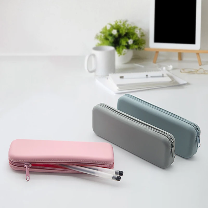 Case Cute Stationery Box School Supplies Storage Box Simple Single Layer Student Pencil Bag Kids