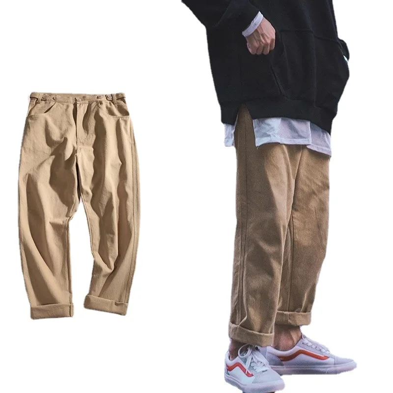 

Mens Casual Straight Trousers Gyms Fitness Pants Joggers Men Pants Training Streetwear Overalls Fashion Cargo Pants A45